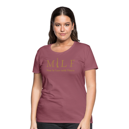 Frauen Premium T-Shirt - Malve