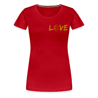 Frauen Premium T-Shirt - Rot