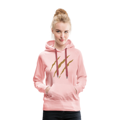 Frauen Premium Hoodie - Kristallrosa