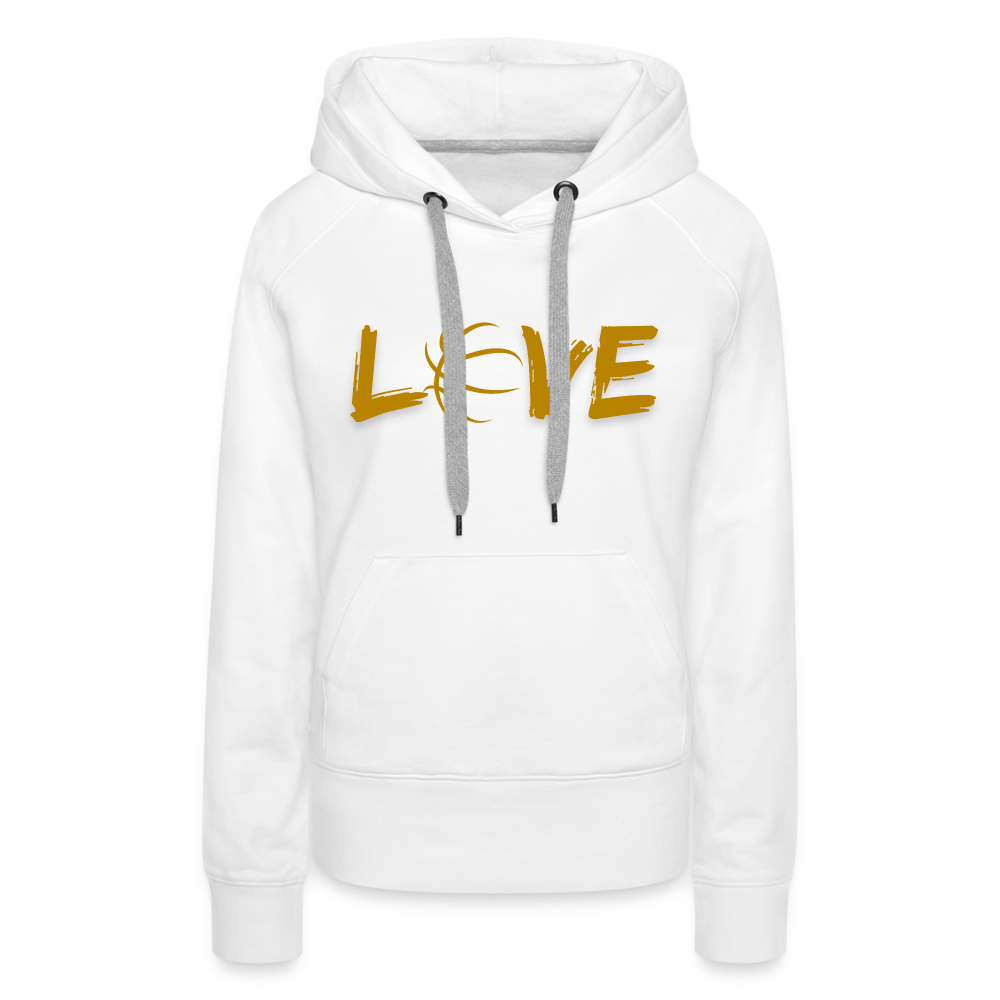 Frauen Premium Hoodie - Weiß