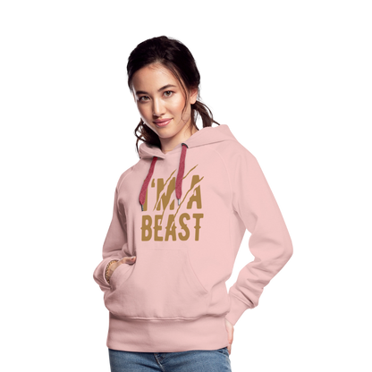 Frauen Premium Hoodie - Kristallrosa