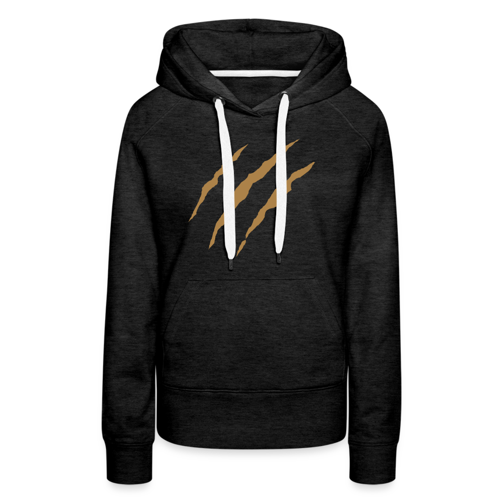 Frauen Premium Hoodie - Anthrazit