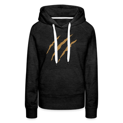 Frauen Premium Hoodie - Anthrazit