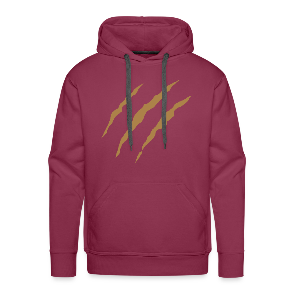 Männer Premium Hoodie - Bordeaux