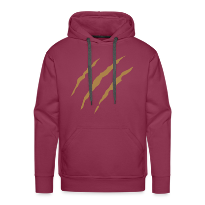 Männer Premium Hoodie - Bordeaux