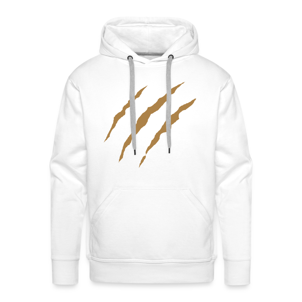 Männer Premium Hoodie - Weiß