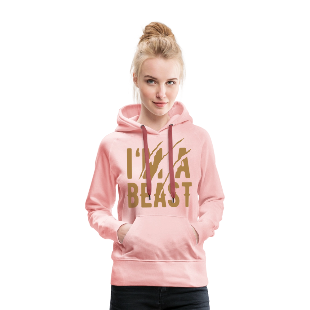 Frauen Premium Hoodie - Kristallrosa