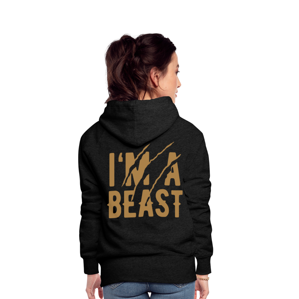 Frauen Premium Hoodie - Anthrazit