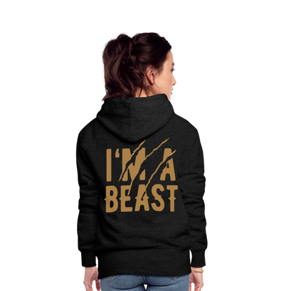 Frauen Premium Hoodie - Anthrazit