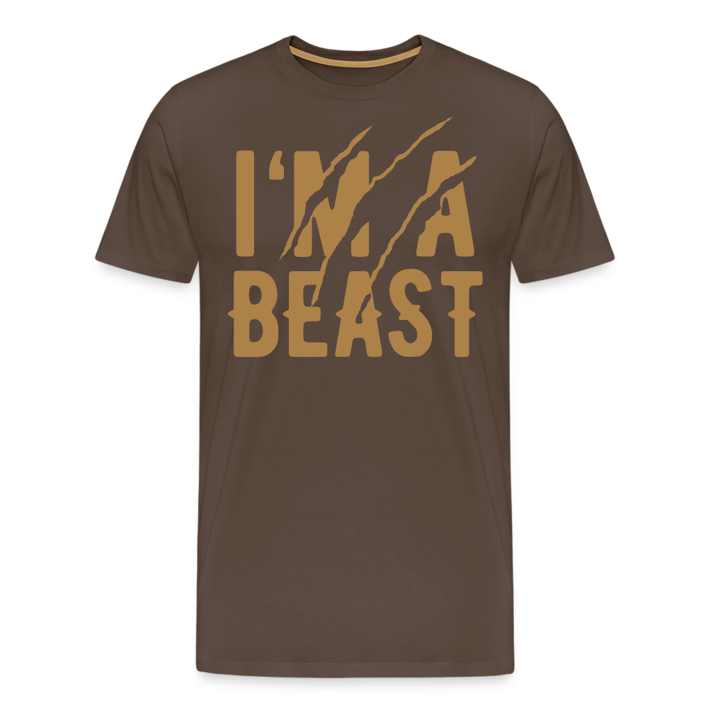 Männer Premium T-Shirt - Edelbraun