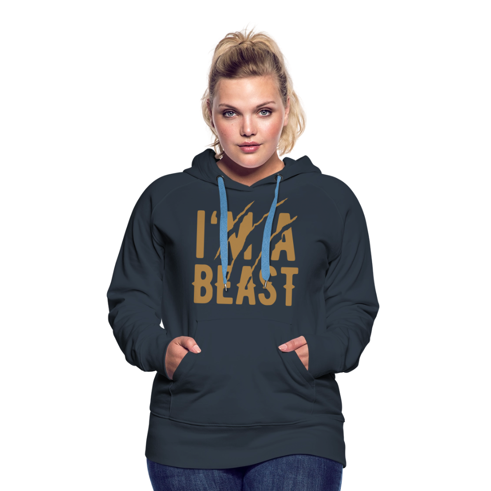 Frauen Premium Hoodie - Navy