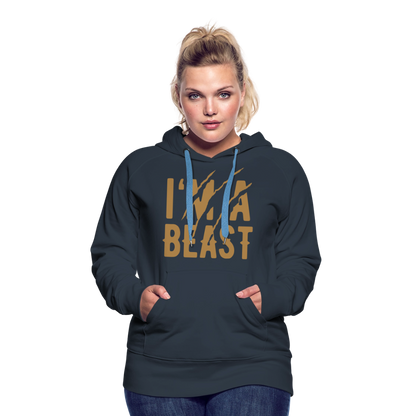 Frauen Premium Hoodie - Navy