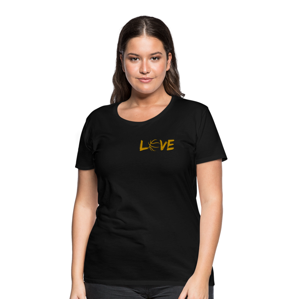 Frauen Premium T-Shirt - Schwarz