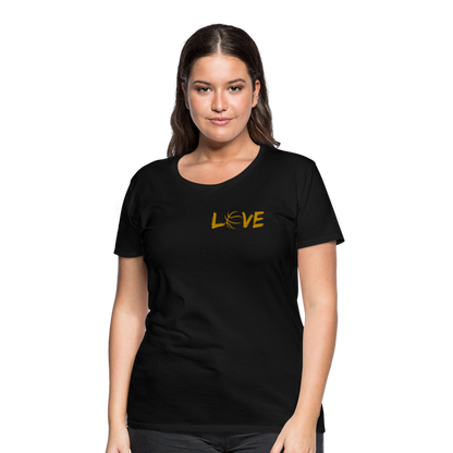 Frauen Premium T-Shirt - Schwarz