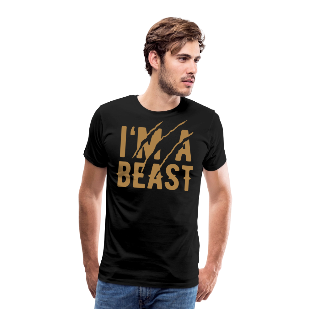 Männer Premium T-Shirt - Schwarz