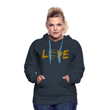 Frauen Premium Hoodie - Navy