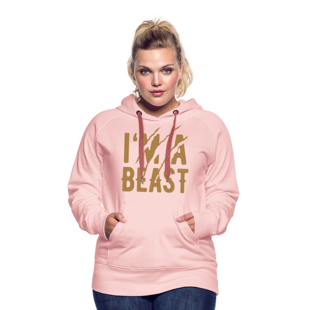 Frauen Premium Hoodie - Kristallrosa