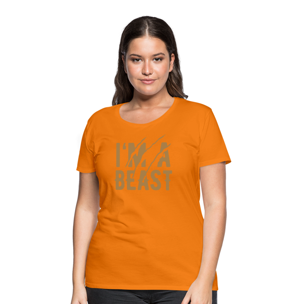 Frauen Premium T-Shirt - Orange