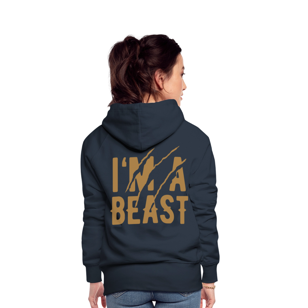 Frauen Premium Hoodie - Navy