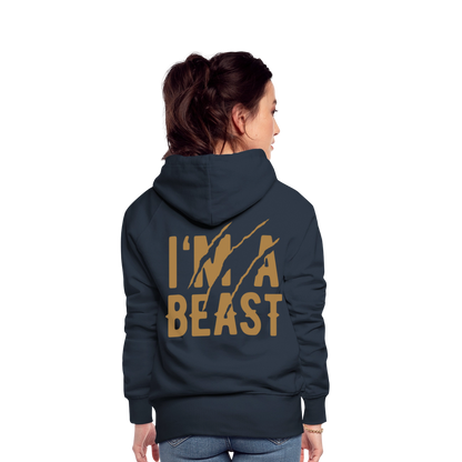 Frauen Premium Hoodie - Navy