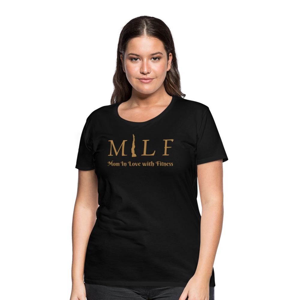 Frauen Premium T-Shirt - Schwarz