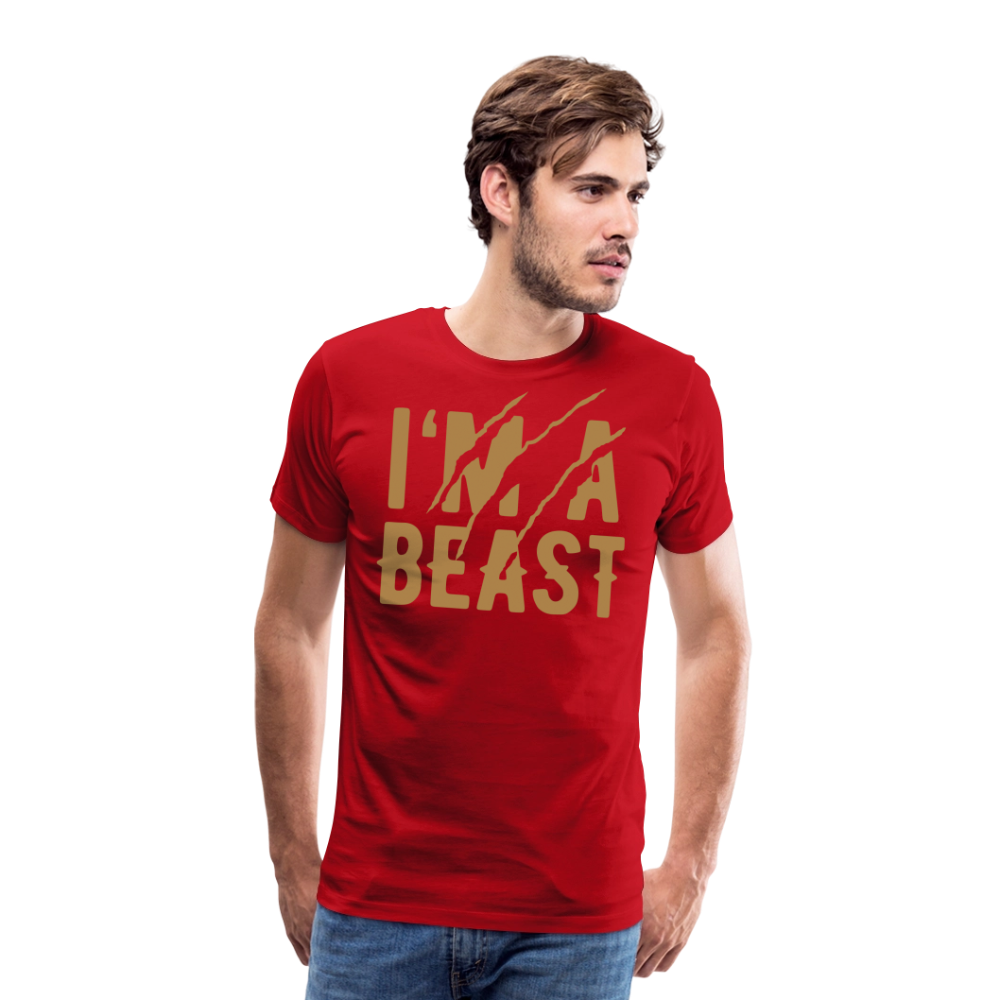 Männer Premium T-Shirt - Rot