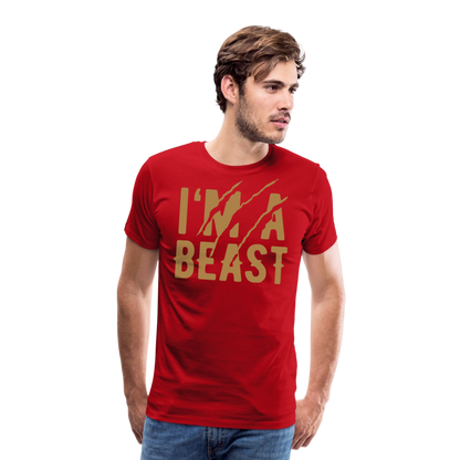 Männer Premium T-Shirt - Rot