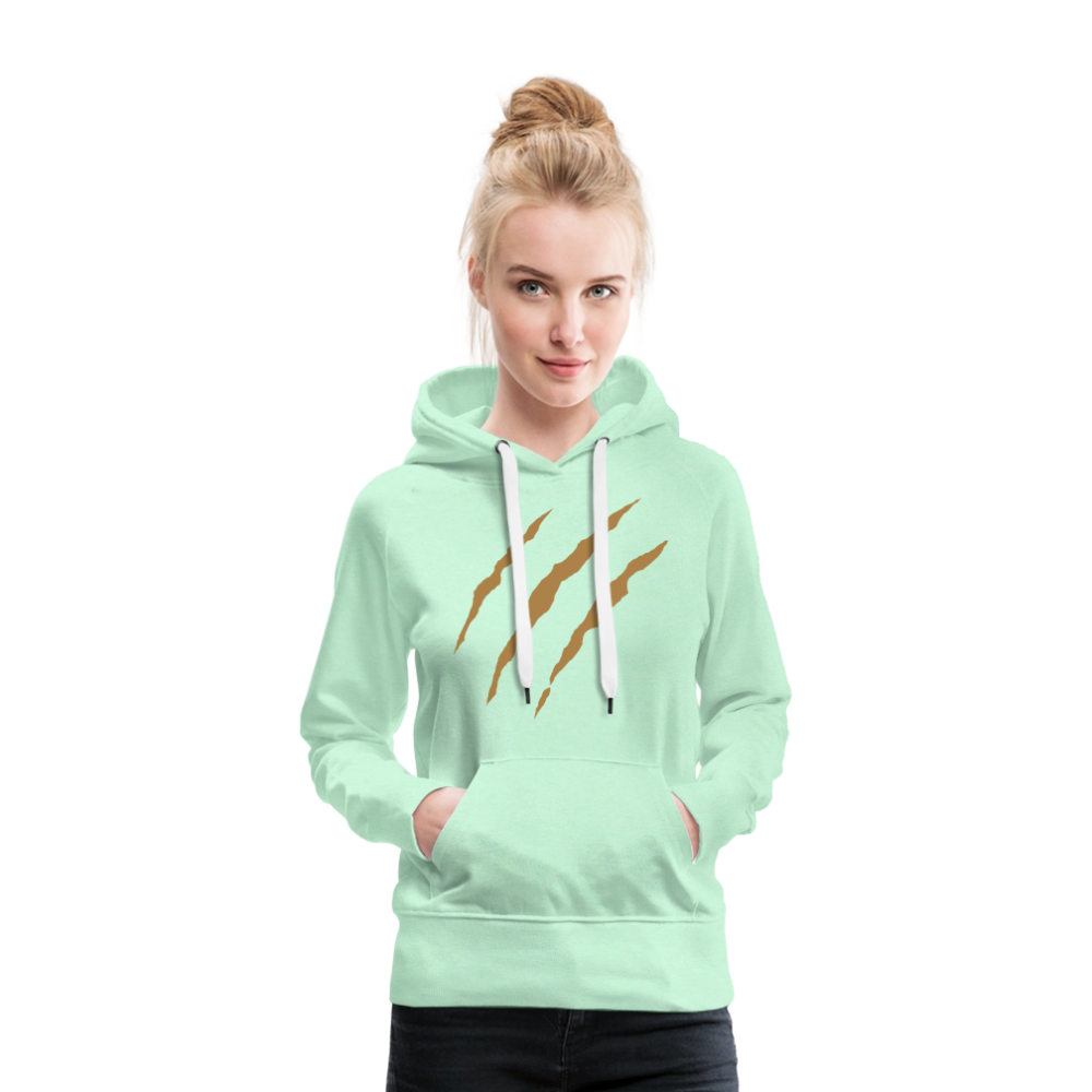 Frauen Premium Hoodie - helles Mintgrün