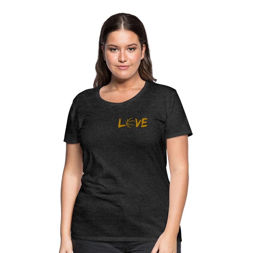 Frauen Premium T-Shirt - Anthrazit