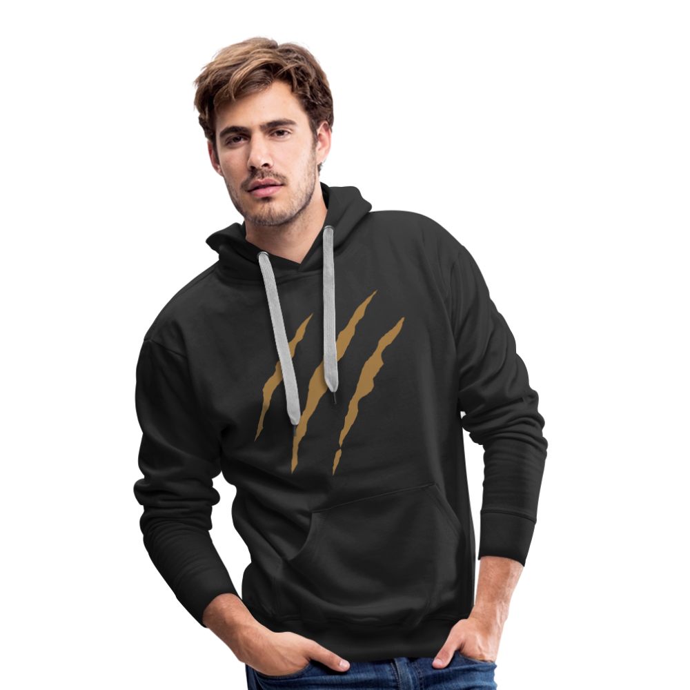 Männer Premium Hoodie - Schwarz