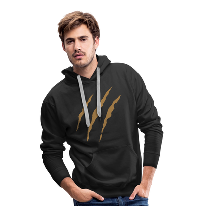 Männer Premium Hoodie - Schwarz