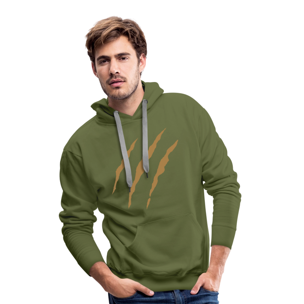 Männer Premium Hoodie - Olivgrün