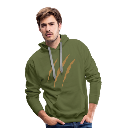Männer Premium Hoodie - Olivgrün