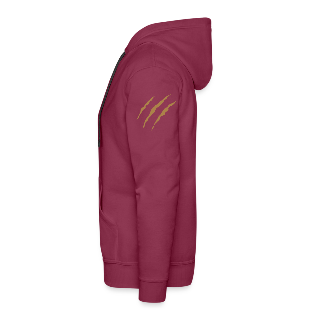 Männer Premium Hoodie - Bordeaux