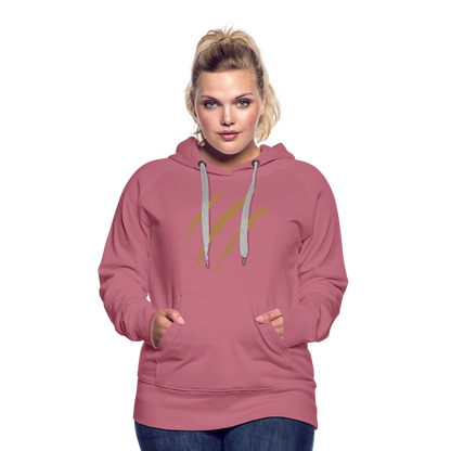 Frauen Premium Hoodie - Malve