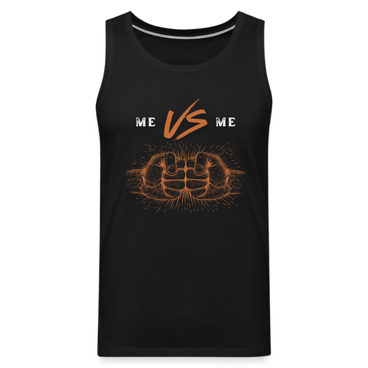 Männer Premium Tank Top - Schwarz