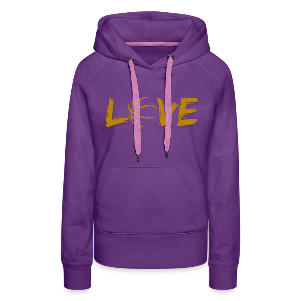 Frauen Premium Hoodie - Purple