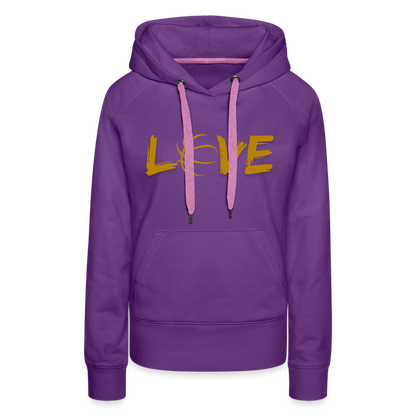 Frauen Premium Hoodie - Purple