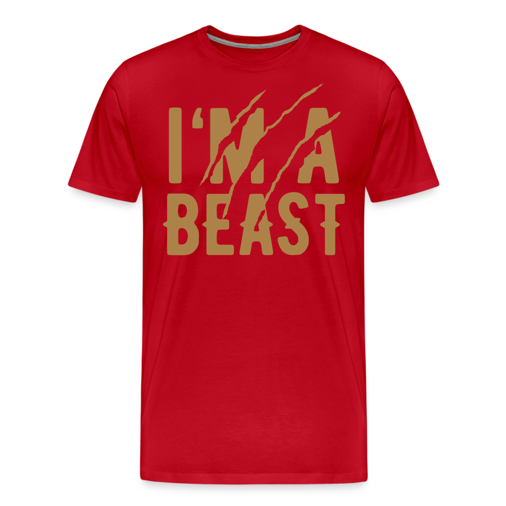 Männer Premium T-Shirt - Rot