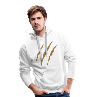 Männer Premium Hoodie - Weiß