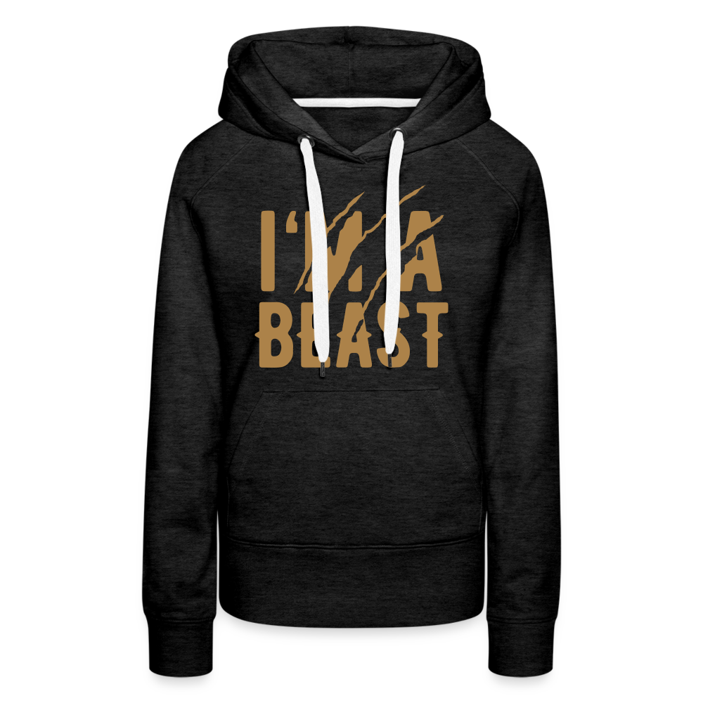 Frauen Premium Hoodie - Anthrazit