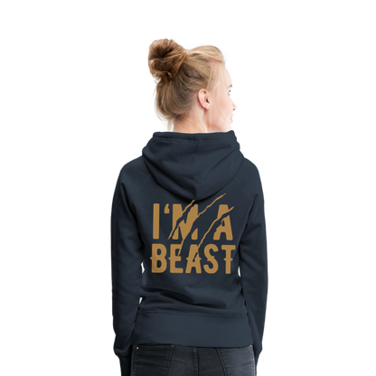 Frauen Premium Hoodie - Navy