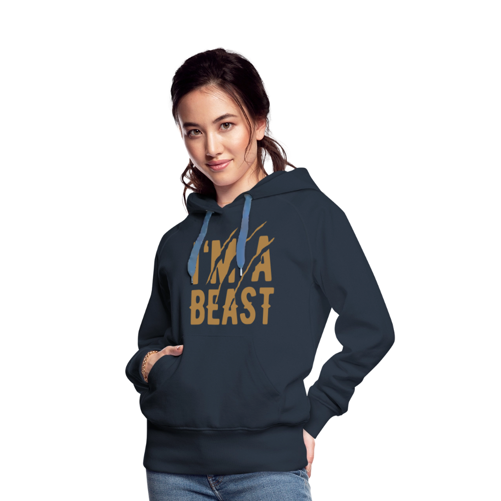 Frauen Premium Hoodie - Navy