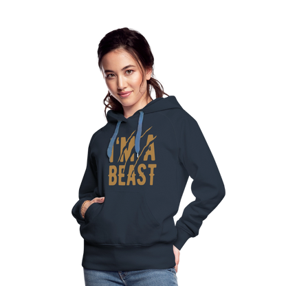 Frauen Premium Hoodie - Navy