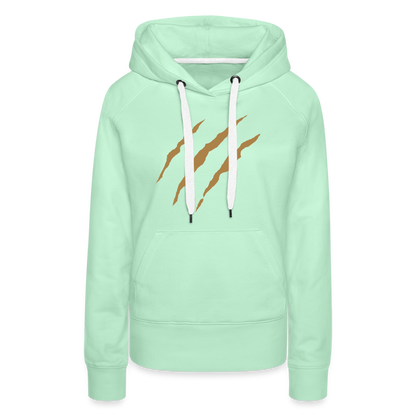 Frauen Premium Hoodie - helles Mintgrün