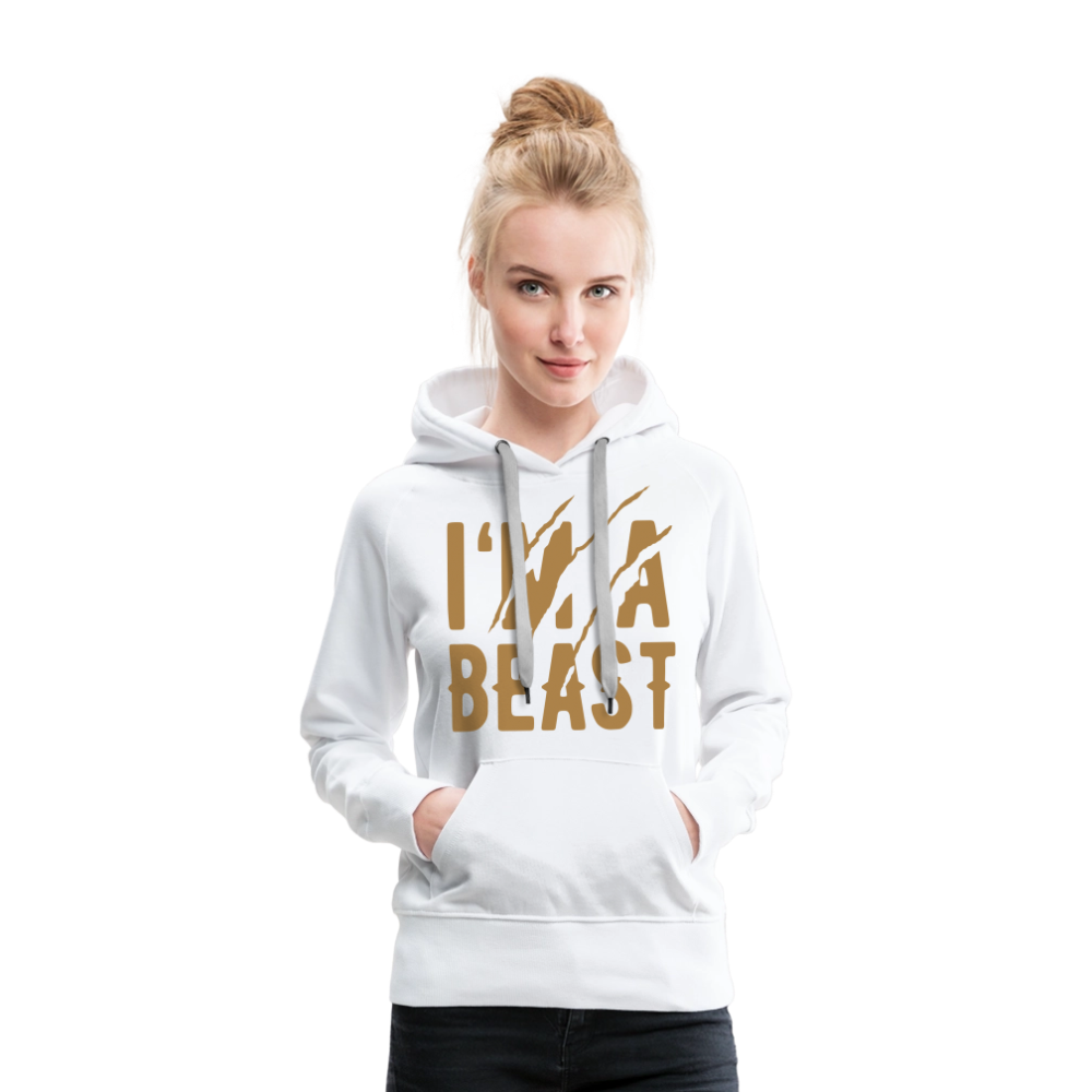 Frauen Premium Hoodie - Weiß
