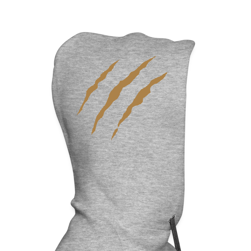 Männer Premium Hoodie - Grau meliert