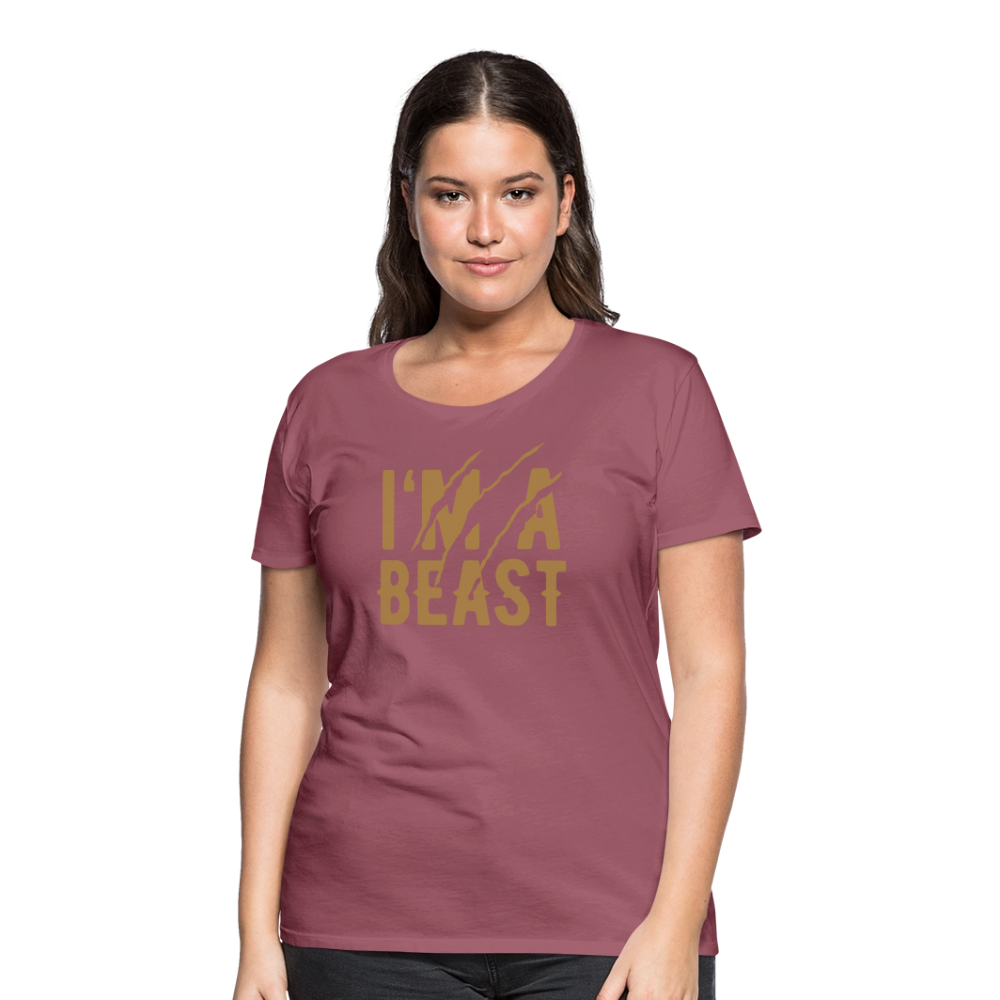Frauen Premium T-Shirt - Malve