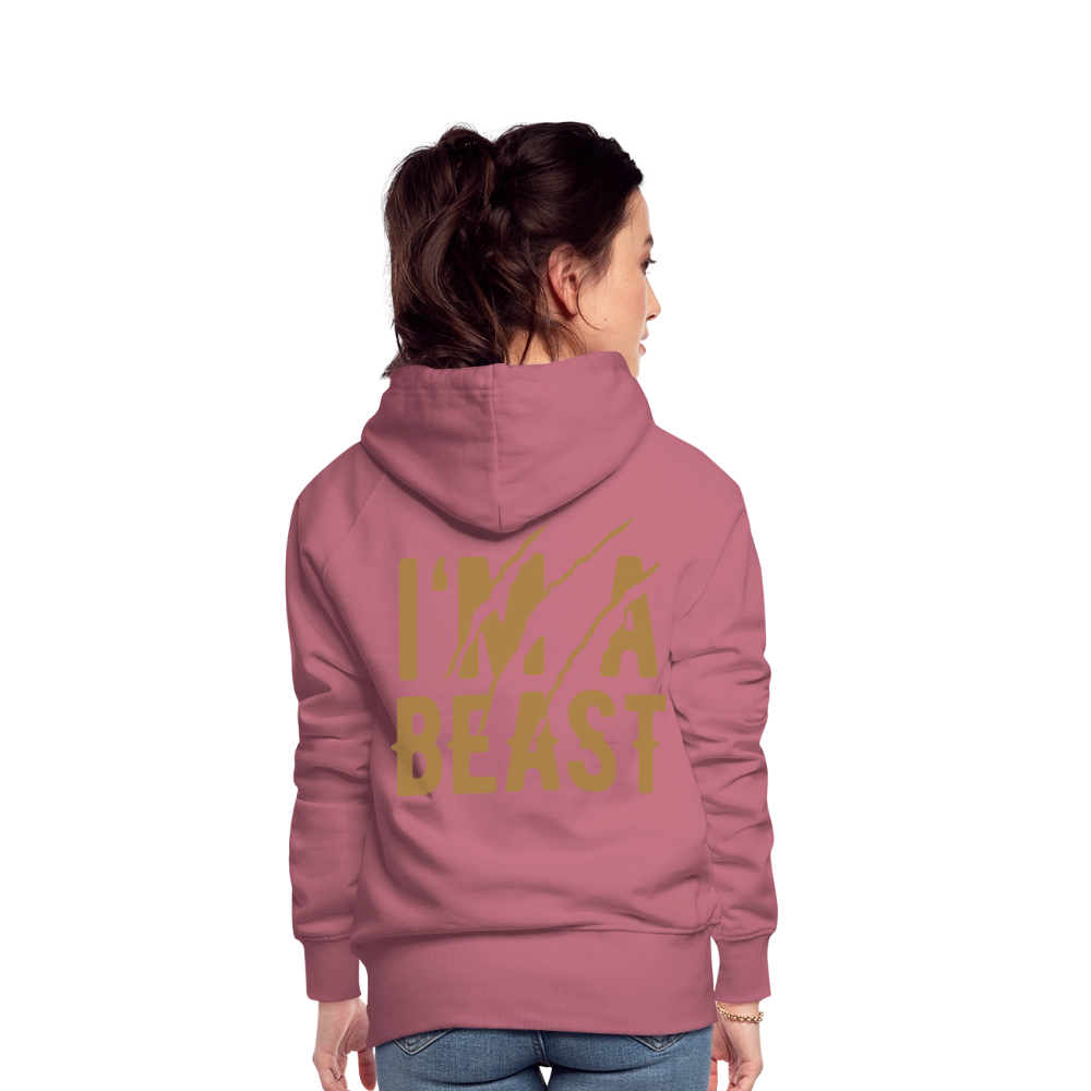 Frauen Premium Hoodie - Malve