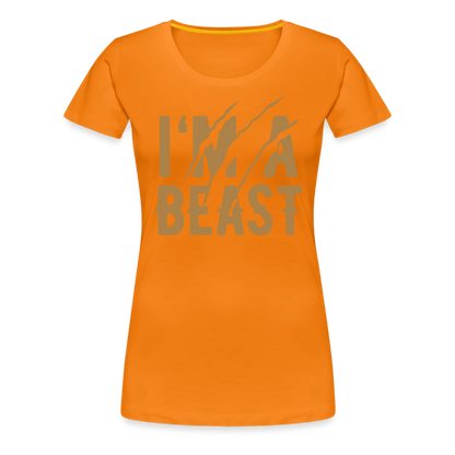 Frauen Premium T-Shirt - Orange